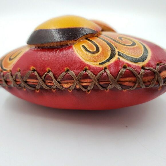 Cute Butterfly Bee Gift Leather Wallet Wristlet Handmade Happy Kawaii Coin Purse - Picture 9 of 14